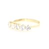 ANILLO CINQUILLO EN ORO 18K CON CIRCONITAS