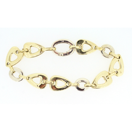 PULSERA DE DISEÑO EN ORO DE 18KT